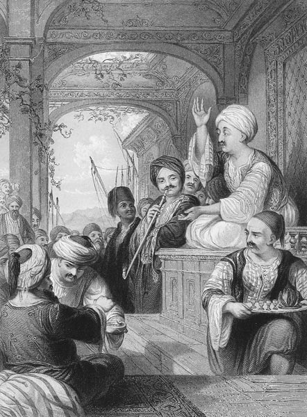 The Medak or Eastern Story-Teller  - Thomas Allom (English, 1804-1872)