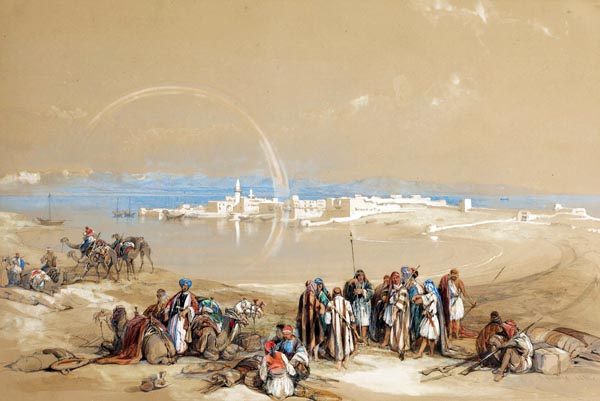 Suez (1840) - David Roberts (Scottish, 1796-1864)