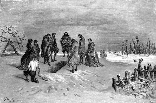 Gustave Doré (1832-1883) - Matamore’s Funeral.