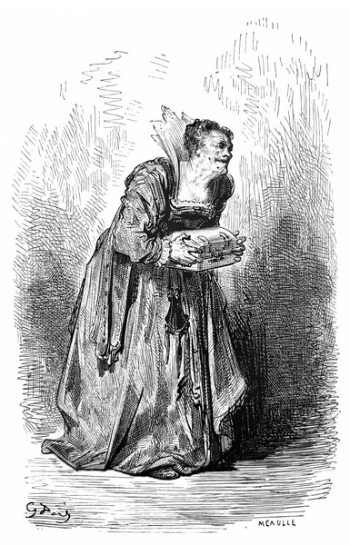 Gustave Doré (1832-1883) - Dame Leonarda.