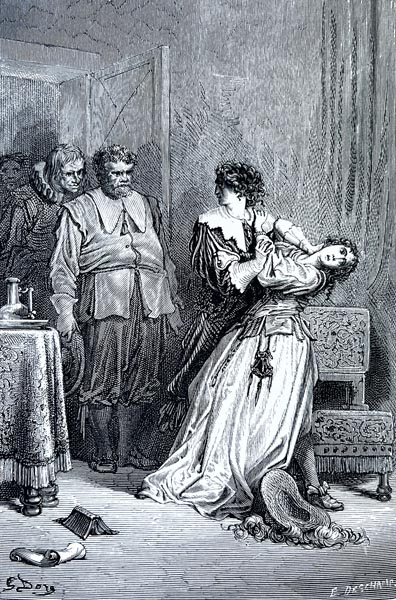 Gustave Doré (1832-1883) - At that very moment the door swung open.