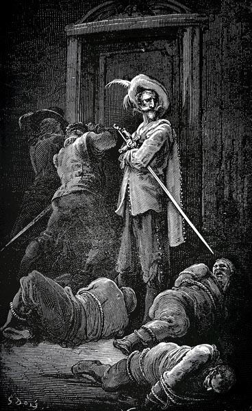 Gustave Doré (1832-1883) - Victory seemed to rest with the assailants.