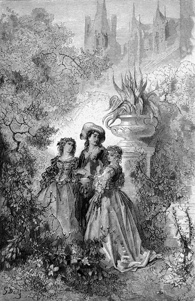 Gustave Doré (1832-1883) - I had not thought my garden so full of flowers.
