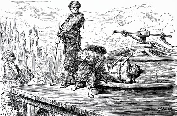 Gustave Doré (1832-1883) - …Agostin barely had time to breathe his word of thanks.