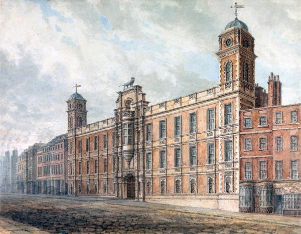 Northumberland House, Charing Cross, London (1828) John Chessell Buckler (English, 1793 - 1894)