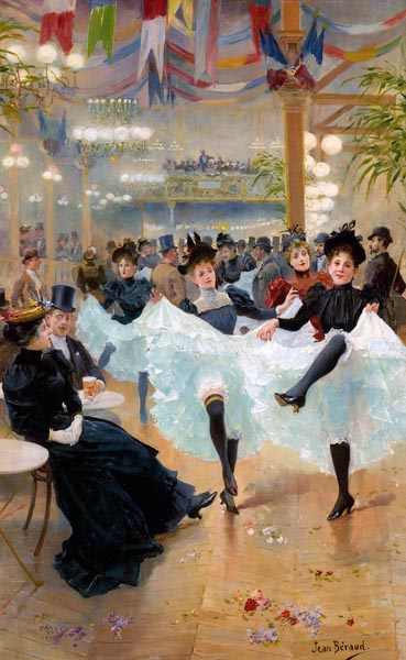 Le Café De Paris - Jean Béraud (French, 1849-1935)