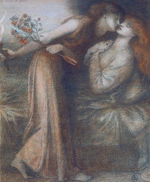 Dante’s Dream (Io sono in pace) (1875) - Dante Gabriel Rossetti (English, 1828 - 1882)