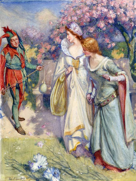 As you like it, act 1, scene 2 (1901) - John E. Sutcliffe (English, 1876-1923)