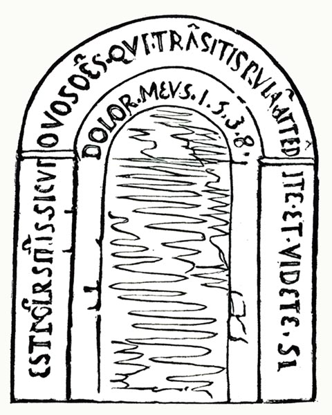 ‘Around the bas-relief, the sculptor engraved a legend’