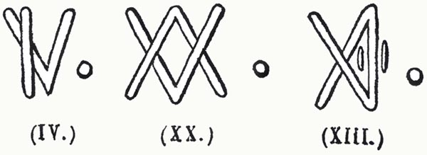 ‘Engraved with this nail, on the face of the gallows...this singular polygram’