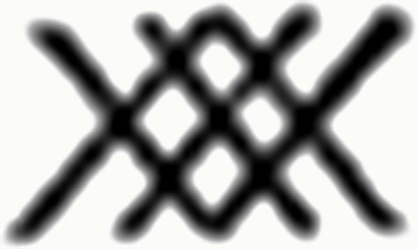 ‘Three Roman numerals were traced in three different places...this on the left’