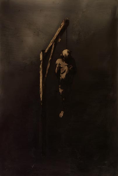 The Hanged Man (1854) - Victor Hugo (French, 1802 – 1885)