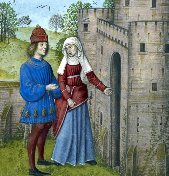 The Lover enters the castle of Jealousy