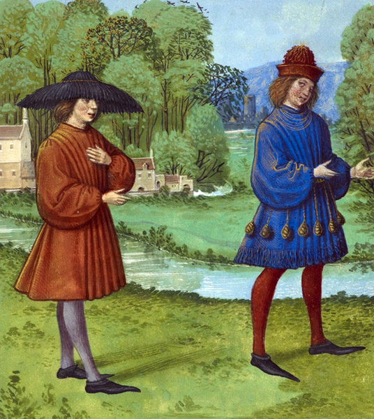 The Lover takes leave of Friend