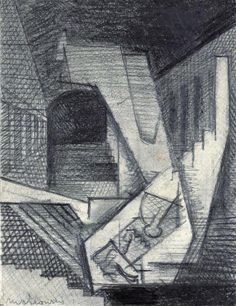 A Dream (Drawings for Aurelia) - Louis Marcoussis (French, 1883-1941)