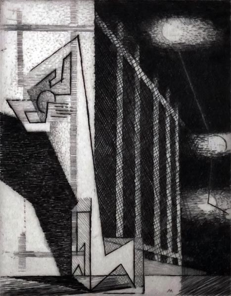 Several Moons (Drawings for Aurelia) - Louis Marcoussis (French, 1883-1941)