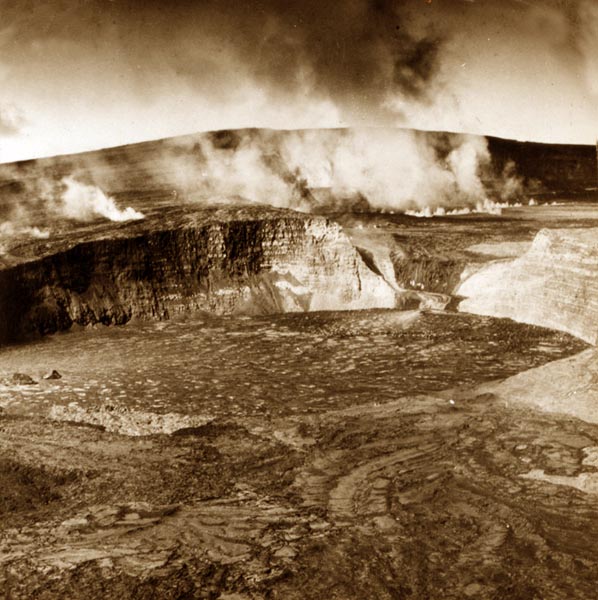 The Crater of Mauna Loa, Hawaii