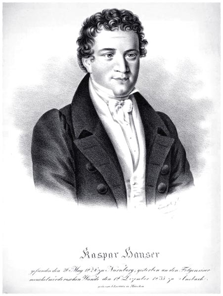 Hauser, Kaspar, 1812-1833