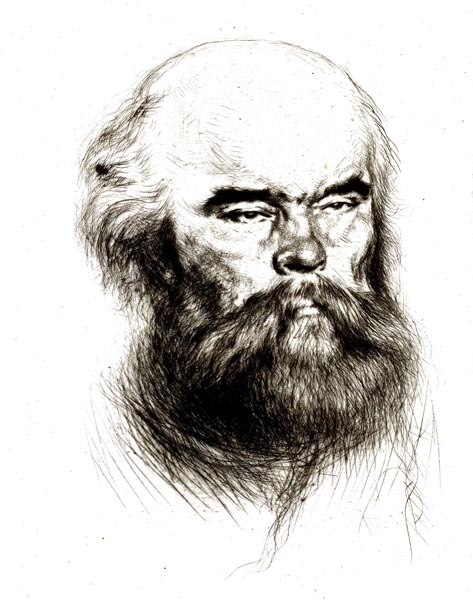 Portrait of Paul Verlaine