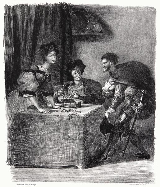 Mephistopheles Presents Himself in Martha’s Home