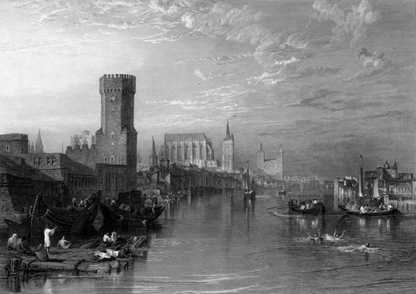 ‘Cologne (1824)’ - J.M.W. Turner RA (British, 1775–1851)
