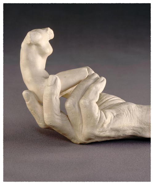 Hand of Rodin with a Female Figure, Auguste Rodin