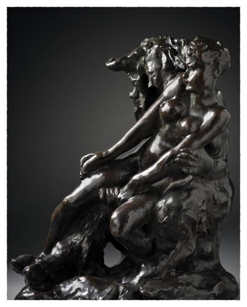 Minotaur or Faun and Nymph, Auguste Rodin