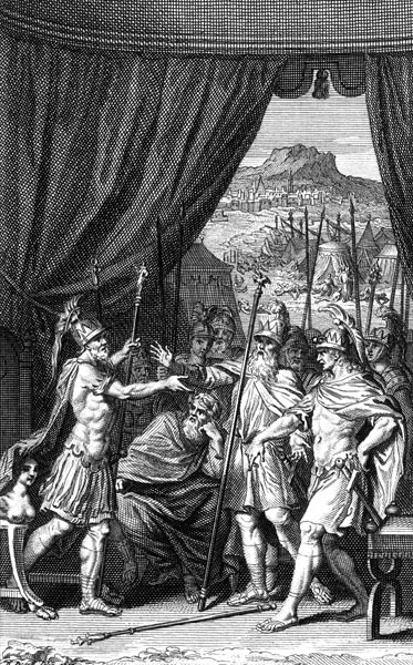 Dispute between Achilles and Agamemnon