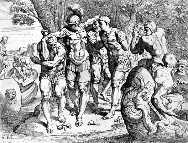 Odysseus in the Land of the Lotus Eaters