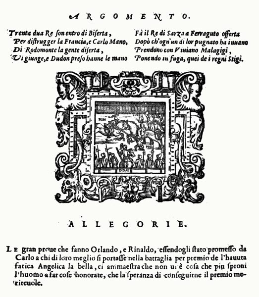 Boiardo: Orlando Innamorato: Book II, Canto XXII