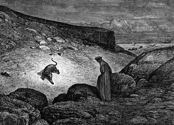 Gustave Doré Illustration - Inferno Canto 1, 5