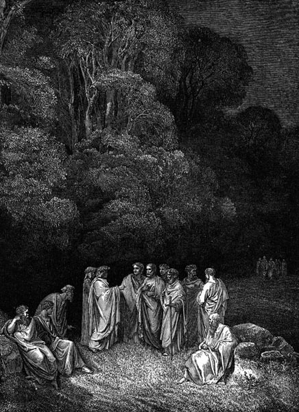 Gustave Doré Illustration - Inferno Canto 4, 43