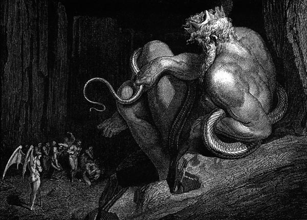 Gustave Doré Illustration - Inferno Canto 5, 47