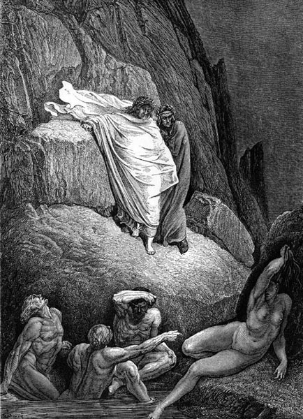 Gustave Doré Illustration - Inferno Canto 18, 183