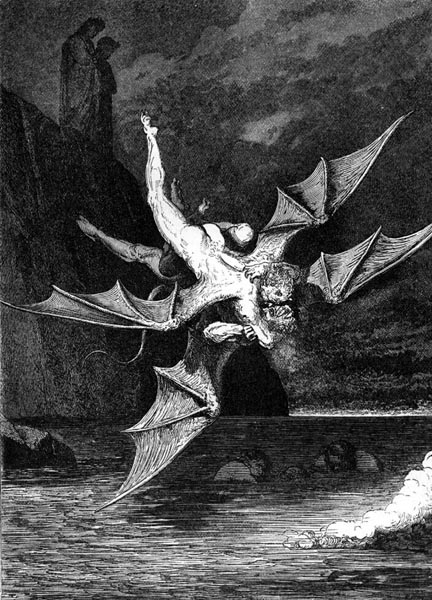 Gustave Doré Illustration - Inferno Canto 22, 215