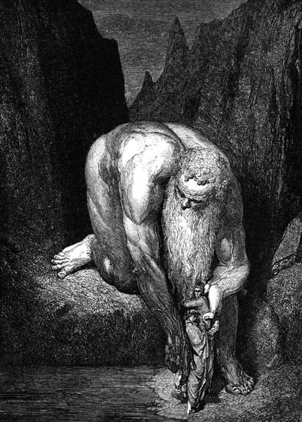Gustave Doré Illustration - Inferno Canto 31, 297