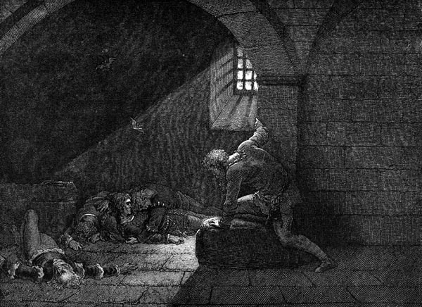 Gustave Doré Illustration - Inferno Canto 33, 317