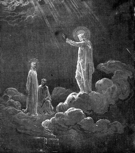 Gustave Doré Illustration - Purgatorio Canto 8, 60