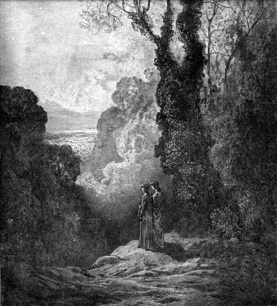 Gustave Doré Illustration - Purgatorio Canto 1, 19