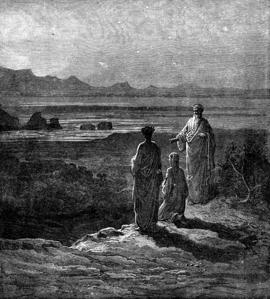 Gustave Doré Illustration - Purgatorio Canto 1, 49