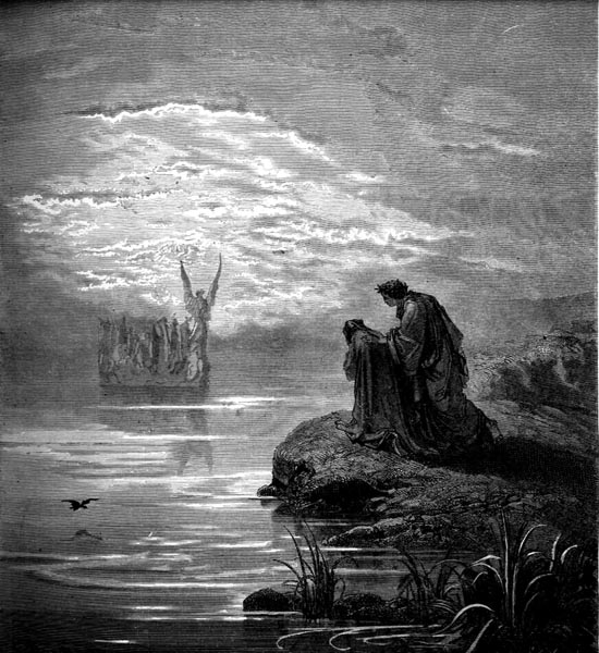 Gustave Doré Illustration - Purgatorio Canto 2, 27