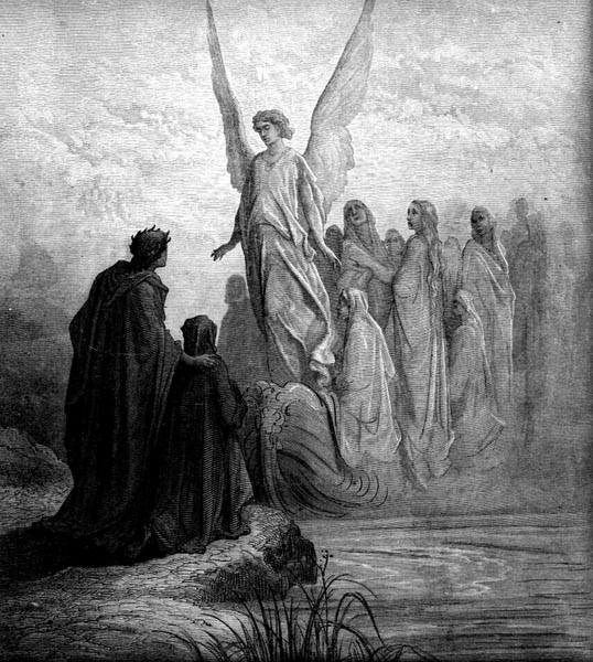 Gustave Doré Illustration - Purgatorio Canto 2, 42