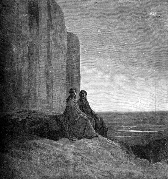 Gustave Doré Illustration - Purgatorio Canto 9, 1