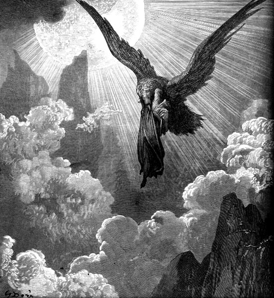 Gustave Doré Illustration - Purgatorio Canto 9, 29