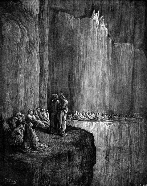 Gustave Doré Illustration - Purgatorio Canto 13, 129