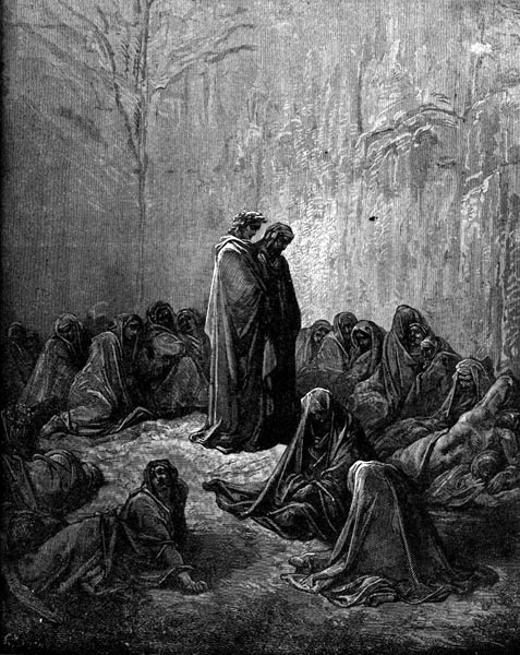 Gustave Doré Illustration - Purgatorio Canto 13, 55