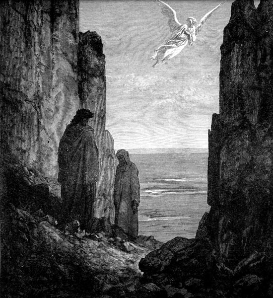 Gustave Doré Illustration - Purgatorio Canto 19, 51