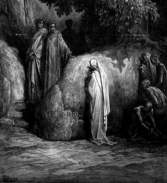 Gustave Doré Illustration - Purgatorio Canto 23, 47