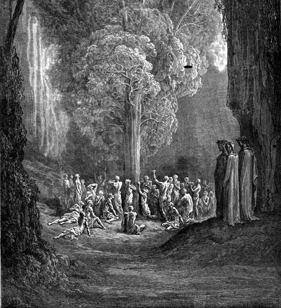 Gustave Doré Illustration - Purgatorio Canto 24, 112