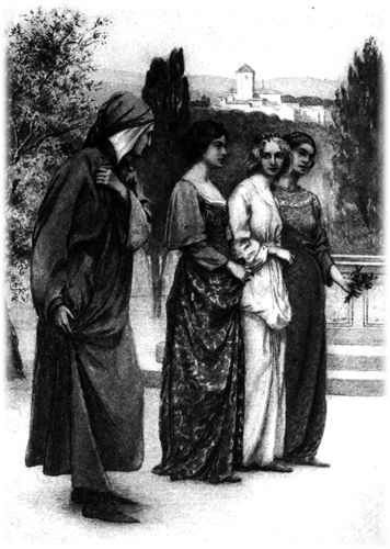 Frontispiece of the Dante Gabriel Rossetti translation